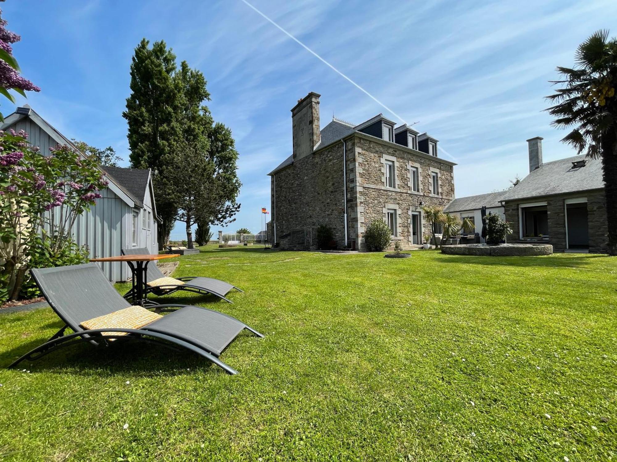 Hotel La Salmoniere Le Vivier-sur-Mer Exterior foto